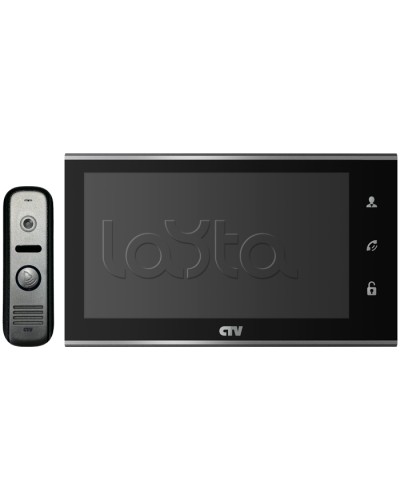 Комплект цветного видеодомофона CTV-DP2702MD B в Находке Комплекты домофонов Pintop.ru