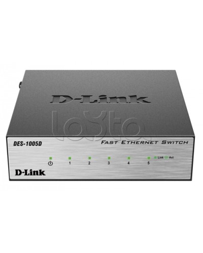 Коммутатор 5-портовый D-Link DES-1005D/O2B в Находке Коммутаторы Pintop.ru