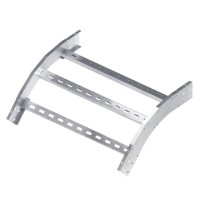 Угол лестничный вертикальный внешний 45 градусов 200х400, R600 DKC (ULOC624)