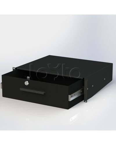 Ящик выдвижной с ключом RAL9005 DKC R5ITCPD2HEB в Находке Крепежные изделия Pintop.ru