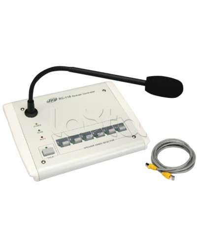 Станция настольная микрофонная JDM RC-110 в Находке Микрофонные консоли и микрофоны Pintop.ru