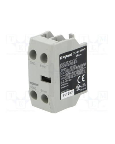 Блок вспомогательных контактов Legrand 416850 в Находке Дополнительное оборудование для сетей Pintop.ru