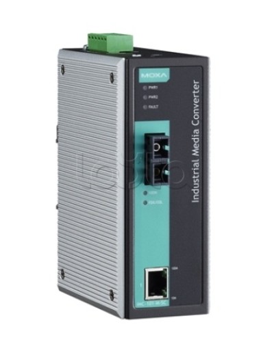 Медиаконвертер Ethernet 10/100BaseTX в 100BaseFX (SC) Moxa IMC-101-S-SC-T в Находке Дополнительное оборудование для ОПС Pintop.ru