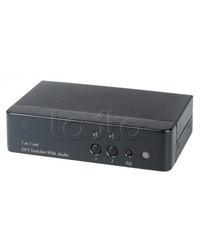 Коммутатор DVI и аудио сигналов SC&T DS02A в Находке Видеоусилители, Модуляторы, Делители Pintop.ru