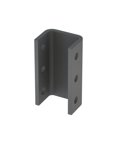 Крепление для профиля 50х35 мм приварное БП КМ-Профиль (KPP(бп)) в Находке Аксессуары для лотков Pintop.ru