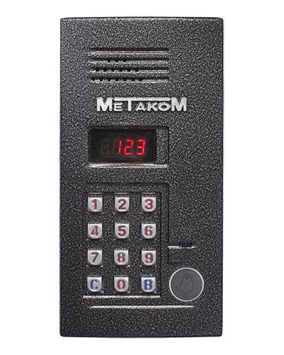 Блок вызова домофона Метаком MK2012-RFEVN в Находке Блоки вызова многоабонентные Pintop.ru